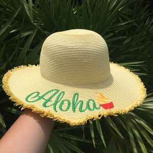 *NWT* 🌴Disney Aloha Dole Woven Hat🌴